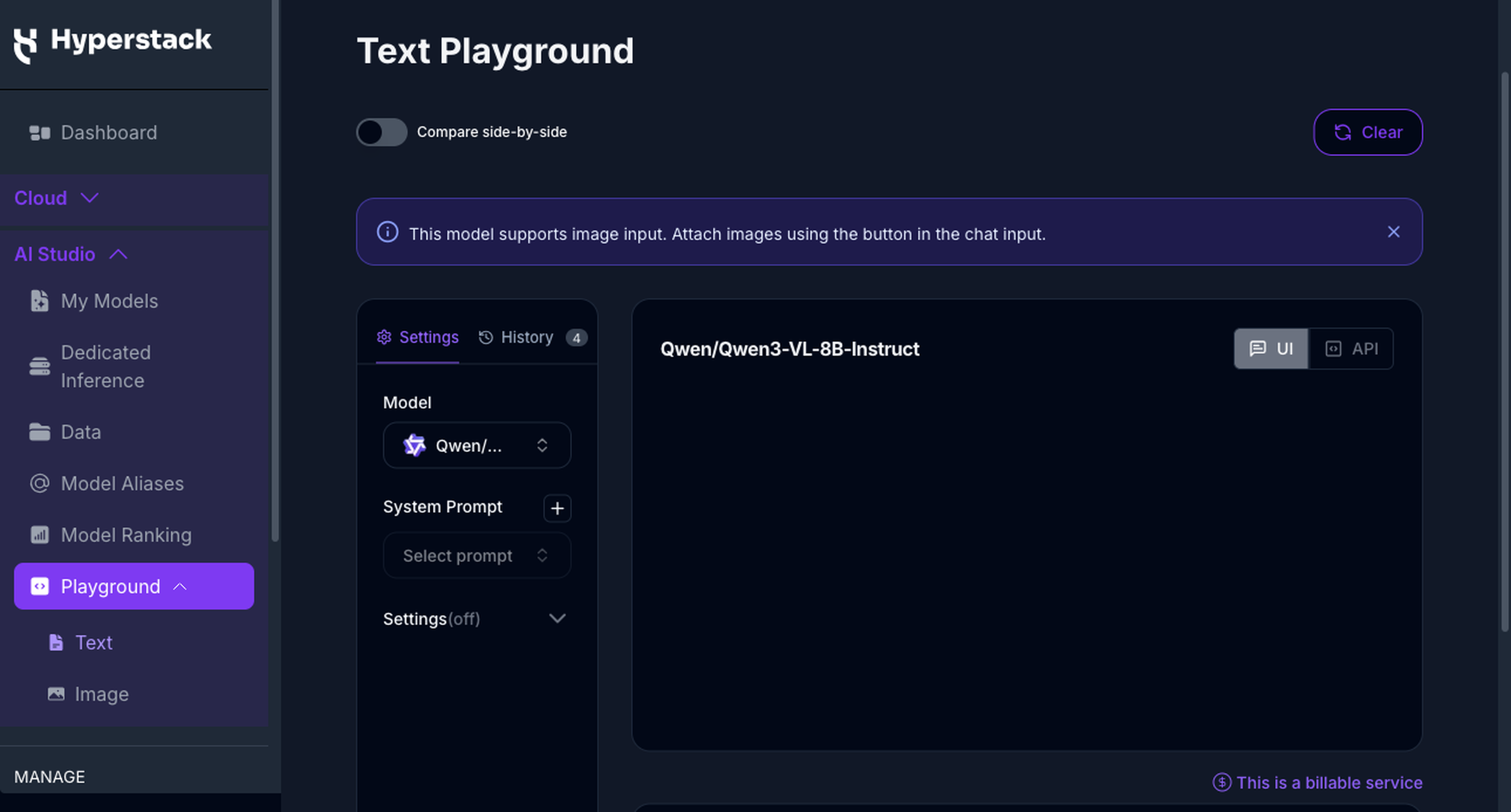 Text Playground - Page