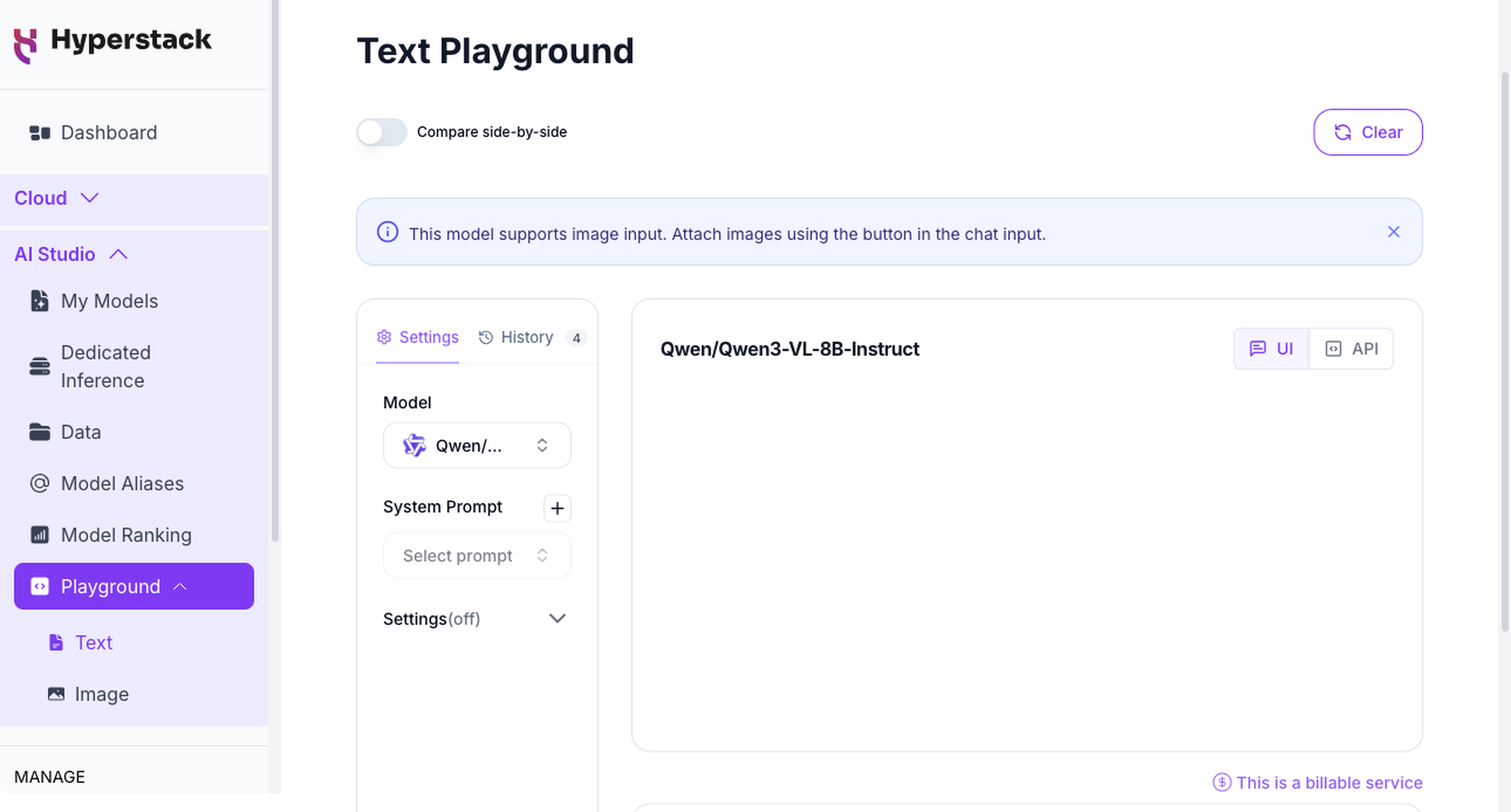Text Playground - Page